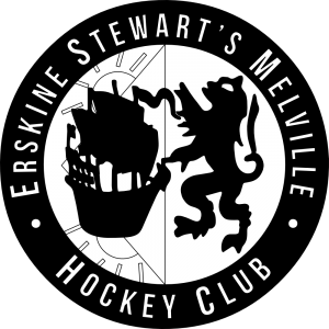 ESM Hockey Club's logo (black & white)